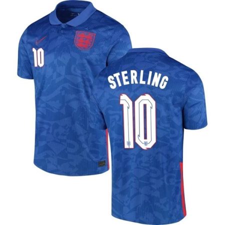 Camisolas de Futebol Inglaterra Raheem Sterling 10 Alternativa 2021